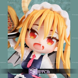 tohru stl files miss kobayashis dragon maid 3d printing figurine 3d print model - Mito3D