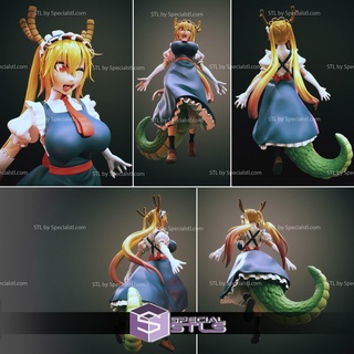 tohru v2 3d impression modèle manquer kobayashis dragon Femme ménage 3d print model - Mito3D