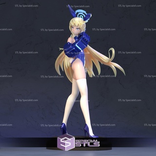 toki asuma bunny 3d printing figurine blue archive stl files 3d print model - Mito3D
