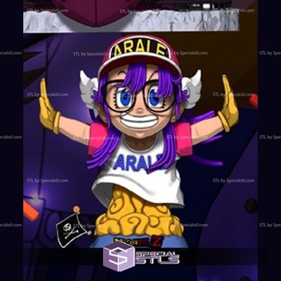 toriyama diorama arale büste 3d drucker dateien spezialstl norimaki 3d print model - Mito3D