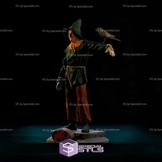 toto scarecrow 3d printing model wizard oz stl files 3d print model - Mito3D