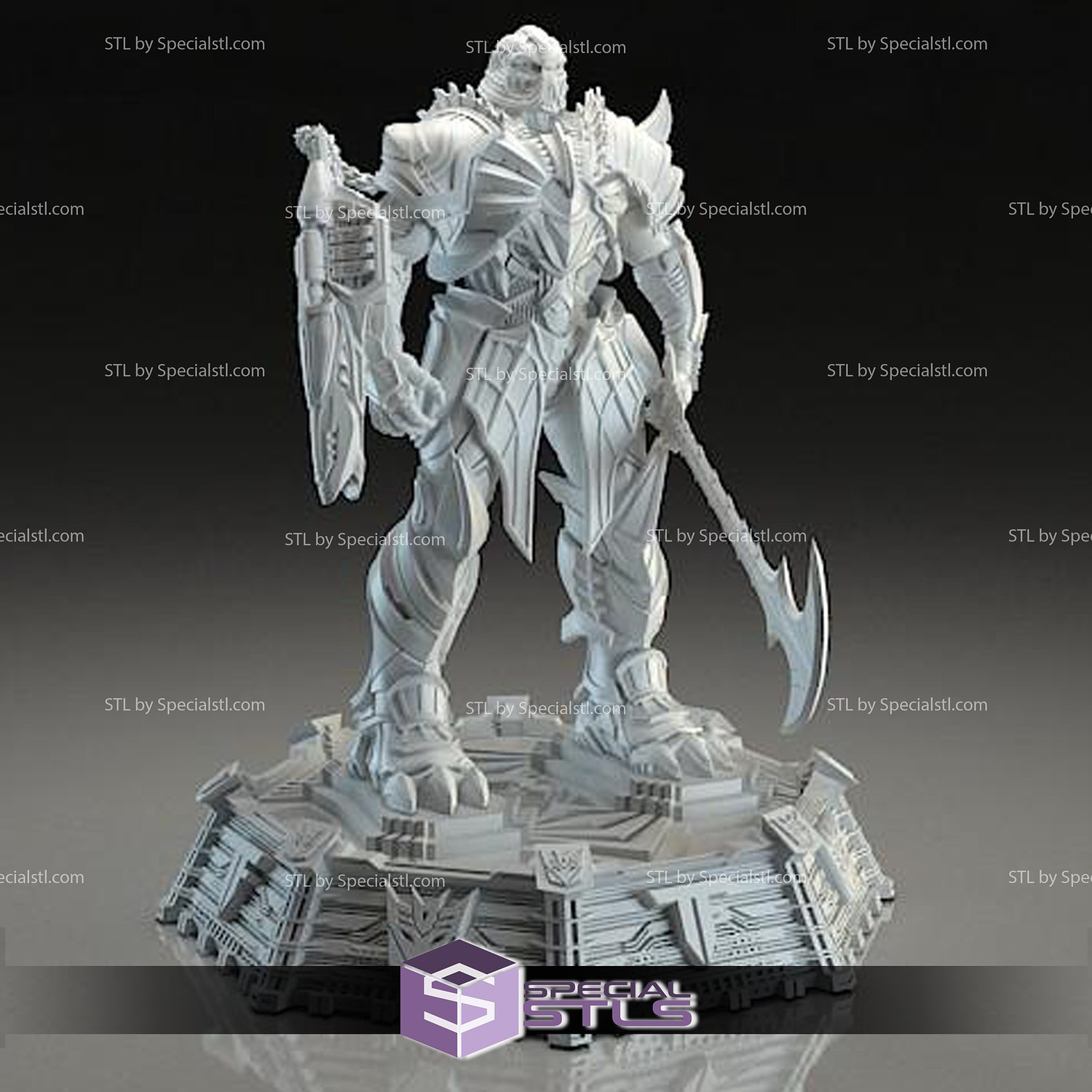 transformers 5 megatron stl files 3D print model - Mito3D