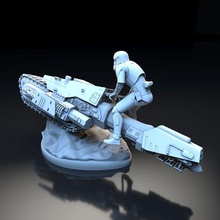 treadspeeder star wars 3d print model - Mito3D