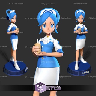 Tricia pokemon Maestro stl archivos 3d print model - Mito3D