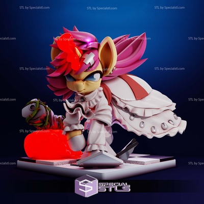 twitching daylight oc my pony 3d print files specialstl 3d print model - Mito3D