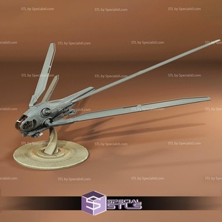 two-seat ornithopter dune stl files 3d print model - Mito3D