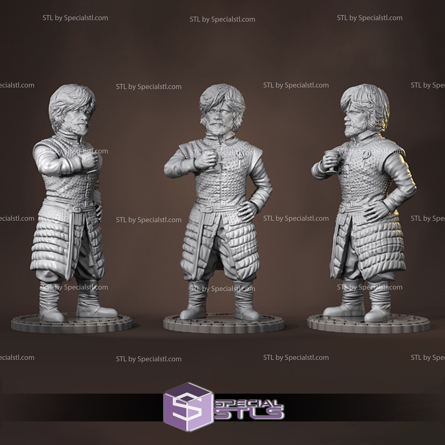 tyrion lannister stl files game throne 3D print model - Mito3D