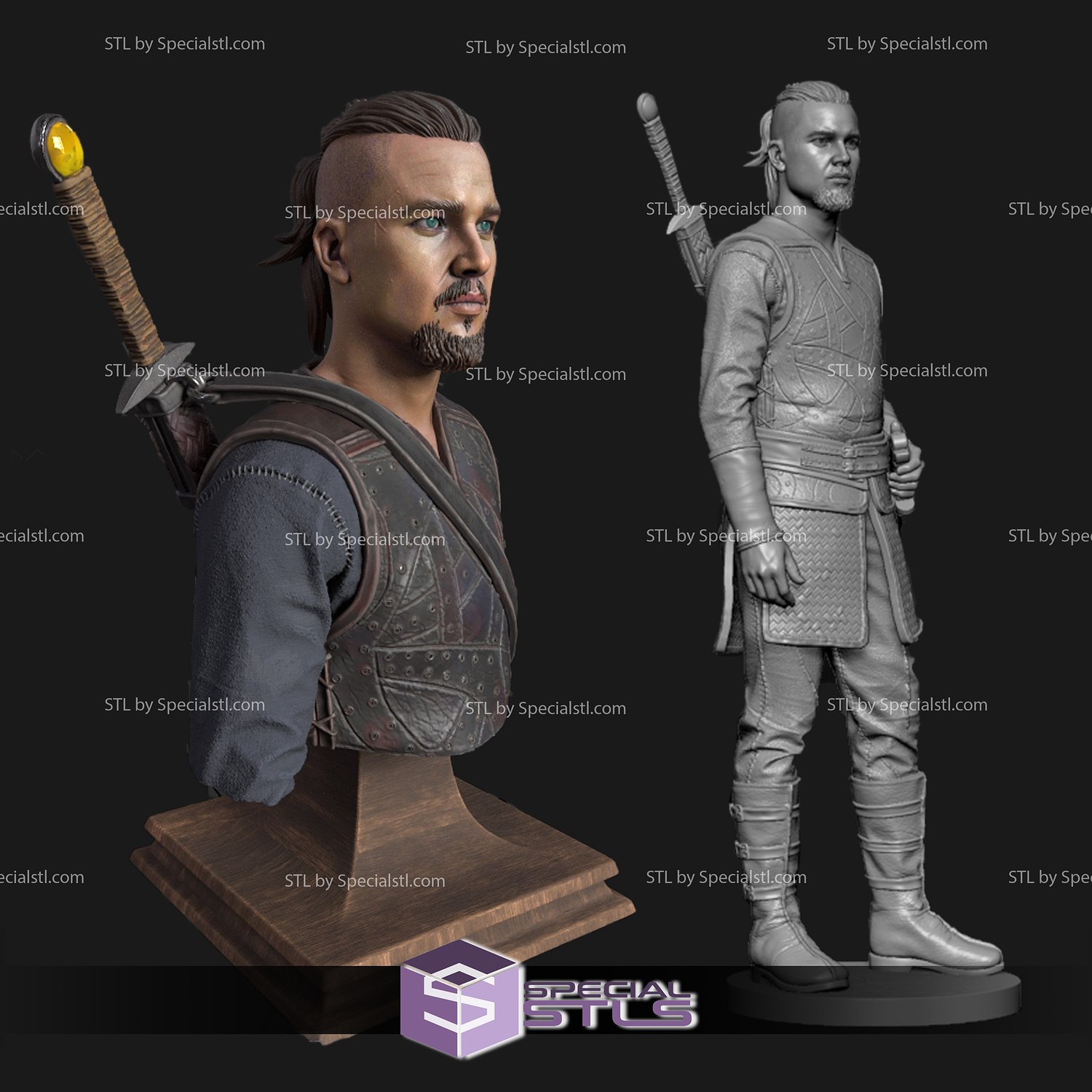 uhtred Königreich 3D print model - Mito3D
