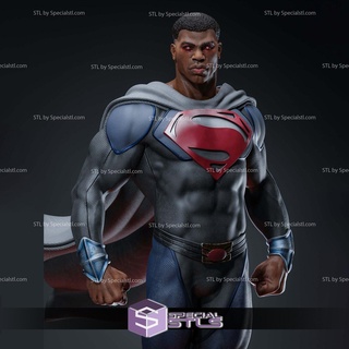 val zod siyah Süpermen stl Dosyalar 3d print model - Mito3D