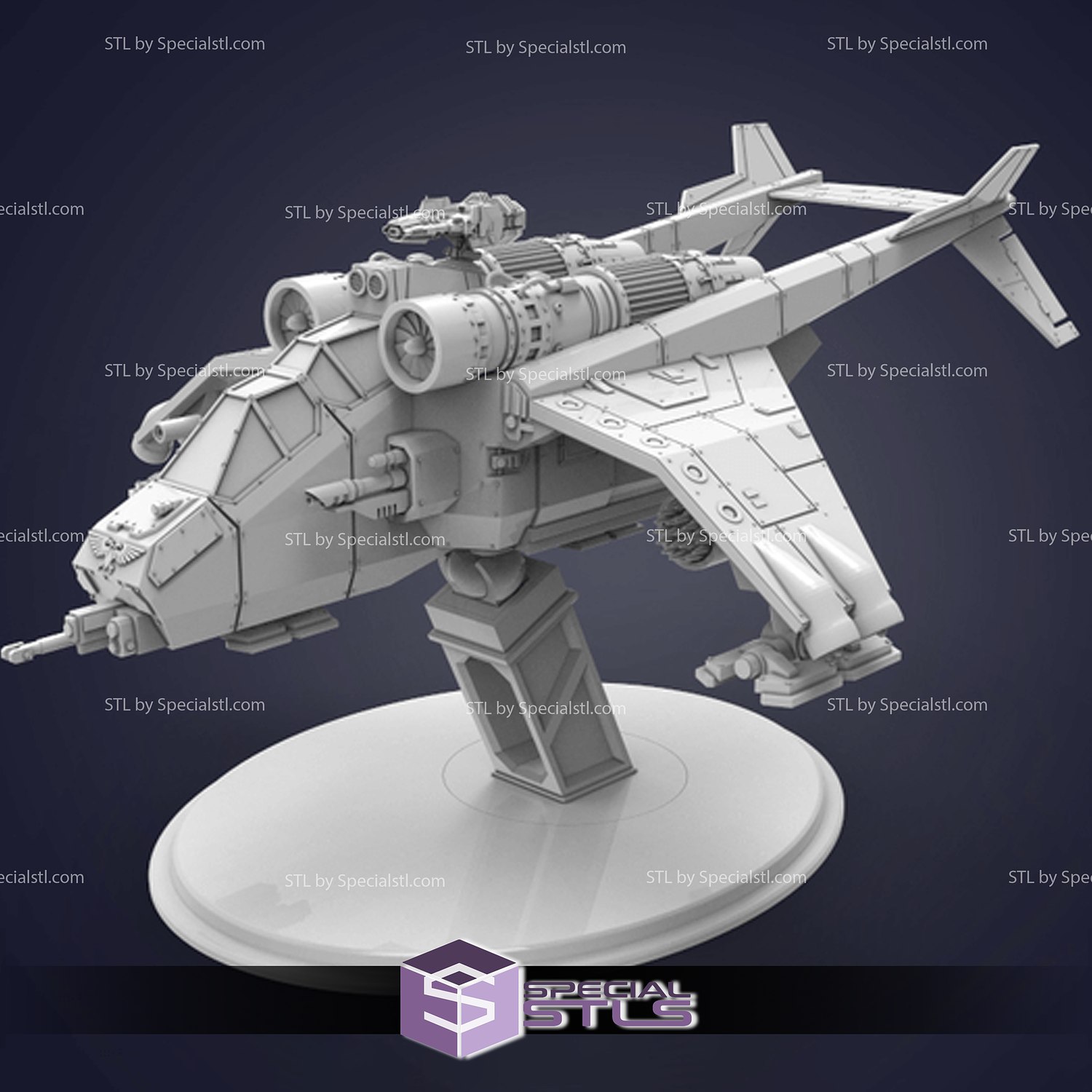 valkyrie helicopter stl files 3D print model - Mito3D