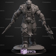 varok Colmillosauro Warcraft 3d print model - Mito3D