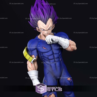 vegeta ultra ego injury 3d printing models specialstl 3d print model - Mito3D