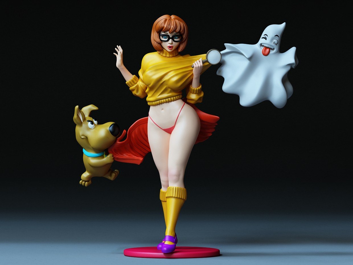 Velma fanart 3D print model - Mito3D