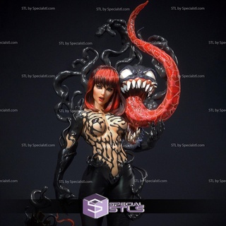 venom 3d printing figurine v2 spiderman stl files 3d print model - Mito3D