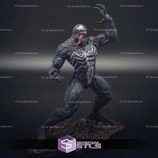 zehir 3d baskı heykelcik v5 Örümcek Adam stl Dosyalar 3d print model - Mito3D