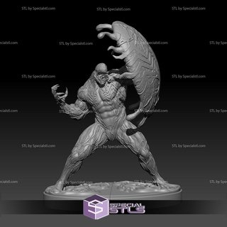 venom stl files marvel vs capcom version 3d printing figurine 3d print model - Mito3D