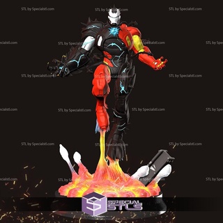 venomized iron man venomized iron man  3d print model - Mito3D
