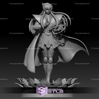Vergine dubbio stl File v3 santo seiya 3d stampa figurina 3d print model - Mito3D