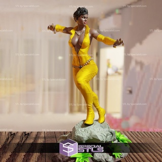 vixen stl files superhero dc 3d print model - Mito3D