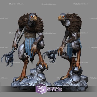 homme vautour thundercats 3d print model - Mito3D