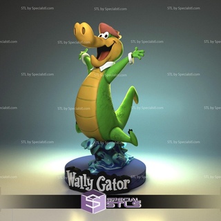wally gator stl files 3d print model - Mito3D
