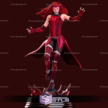Wanda action pose merveille 3d print model - Mito3D
