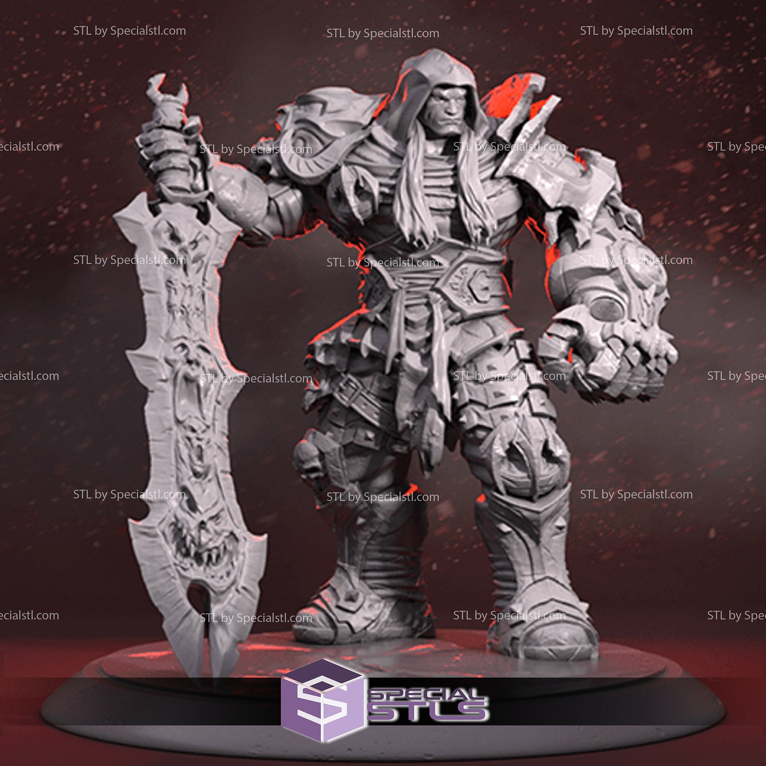 war darksiders stl files 3D print model - Mito3D