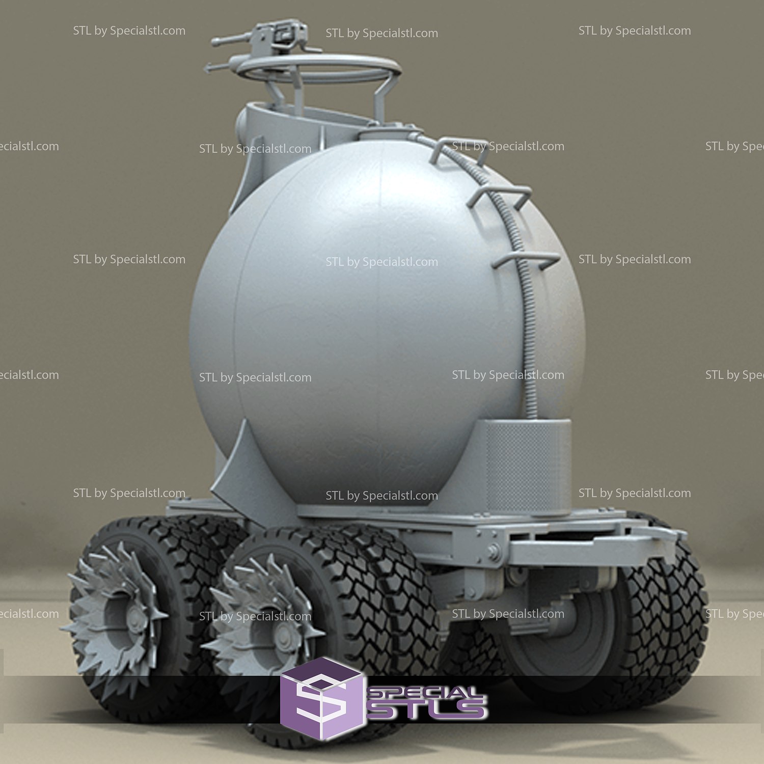 guerra rig carburante pod stl File pazzo max 3D print model - Mito3D