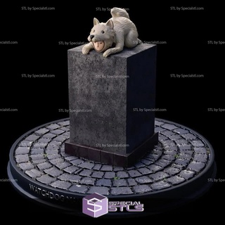 reloj perro hombre stl archivos puñetazo 3d print model - Mito3D