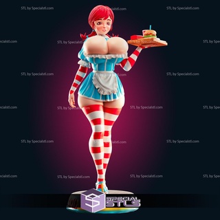Wendy Tommaso mascotte ultra thicc pronto 3d Stampa 3d print model - Mito3D