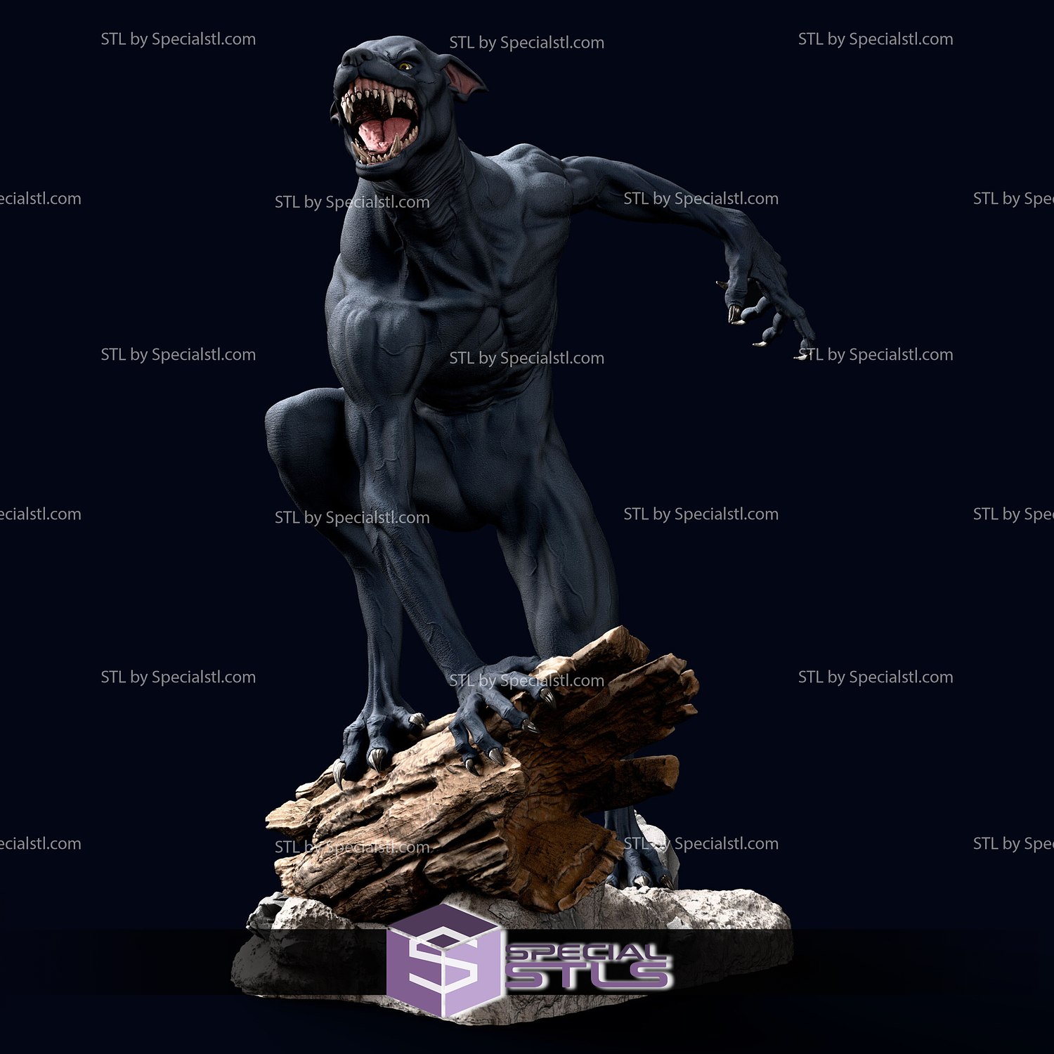 werewolf lupi 3d printing model harry potter stl files 3D print model - Mito3D