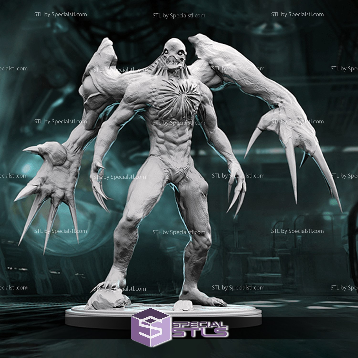 william birkin monster stl files 3D print model - Mito3D