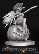 witch mercy overwatch 3d print model - Mito3D