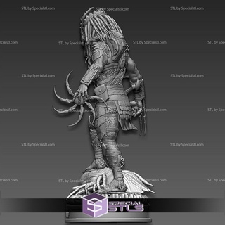 Lobo predador 3d impressão modelo stl arquivos 3d print model - Mito3D