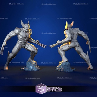 Wolverine temel stl Dosyalar poz 3d print model - Mito3D