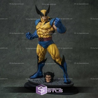 Wolverine stl Dosyalar ayakta v2 3d print model - Mito3D