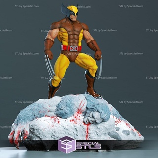 Wolverine Wendigo 3d print model - Mito3D