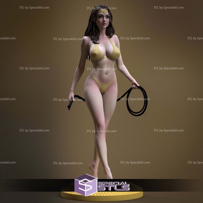 wonder woman bikini rope printable models specialstl 3d print model - Mito3D