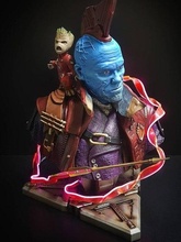 Yondu busto guardián galaxia 3d print model - Mito3D