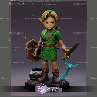 genç bağlantı efsane Zelda 3d print model - Mito3D