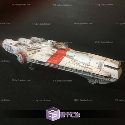 yt yük gemisi konsept yıldız savaşları 3d model özel 3d print model - Mito3D