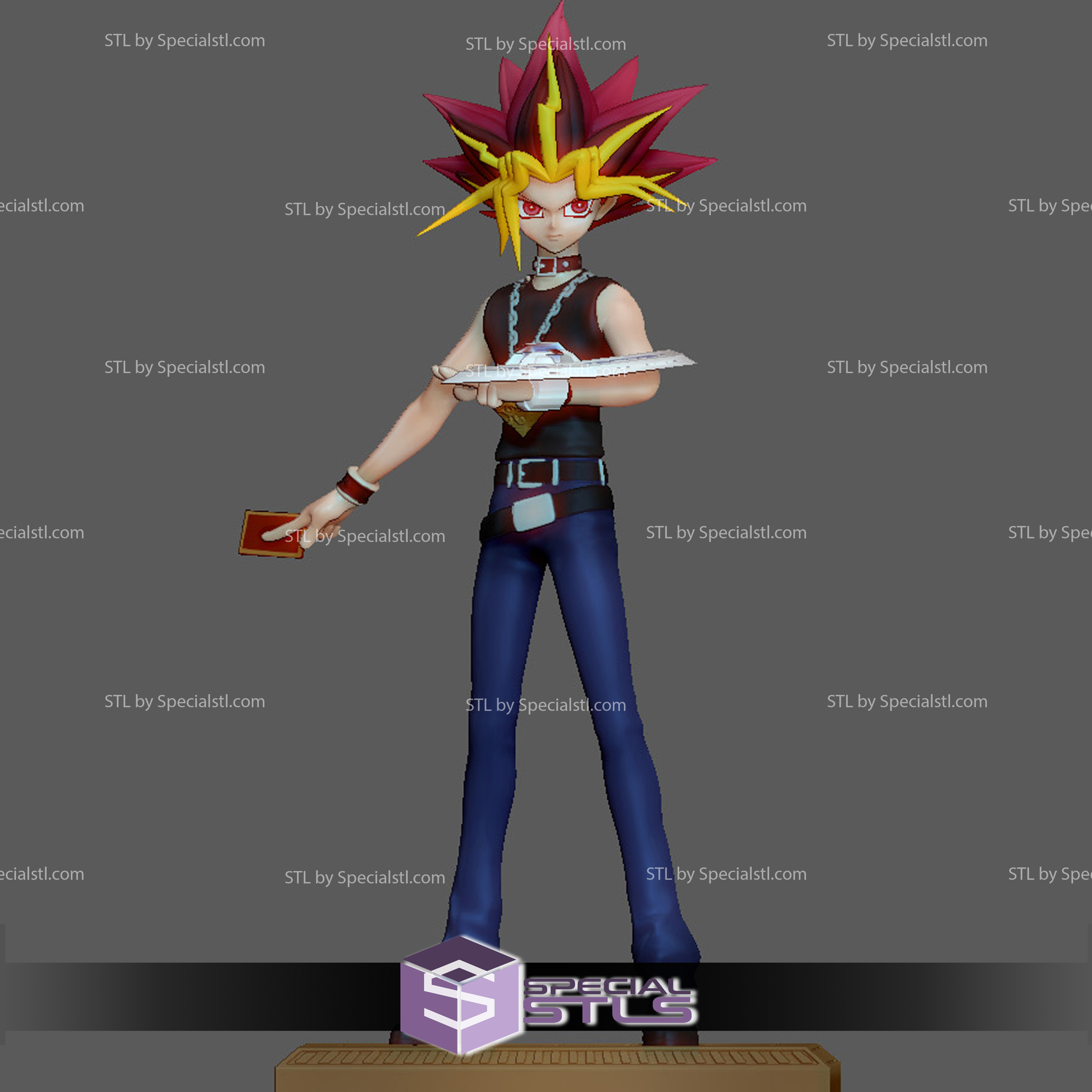 yu gi temel poz hazır 3d Yazdır model 3D print model - Mito3D