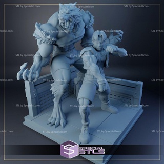 yugo 3d impression figurine sanglant rugir stl dossiers 3d print model - Mito3D