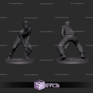 yusuke urameshi 3d printing figurine v2 yuyu hakusho stl files 3d print model - Mito3D