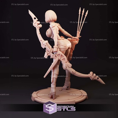yuxien xin archer fille stl miniatures specialstl 3d print model - Mito3D