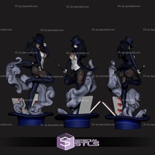 zatanna fumaça 3d print model - Mito3D