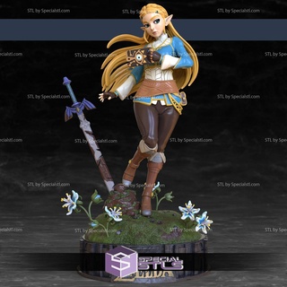 Zelda 3d model v4 efsane 3d print model - Mito3D