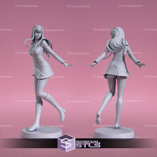 cero básico pose pie 3d impresión figurilla 3d print model - Mito3D