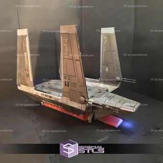 zeta class cargo shuttle starwars 3d printing figurine 3d print model - Mito3D