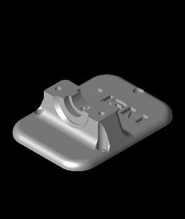 02 carrier plate e v6stl icesoohall 3d print model - Mito3D
